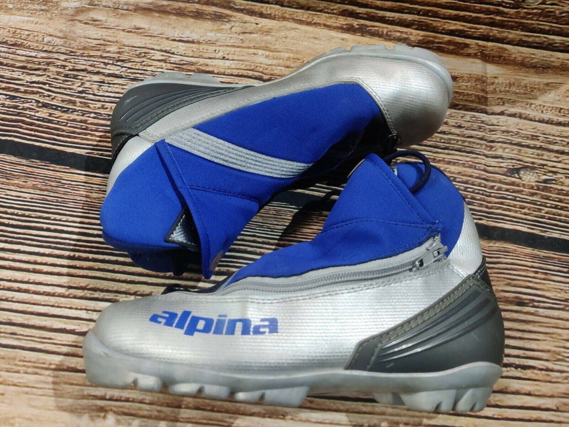 Alpina ST11J Cross Country Nordic Backcountry Ski Boots Size EU37 US5 NNN
