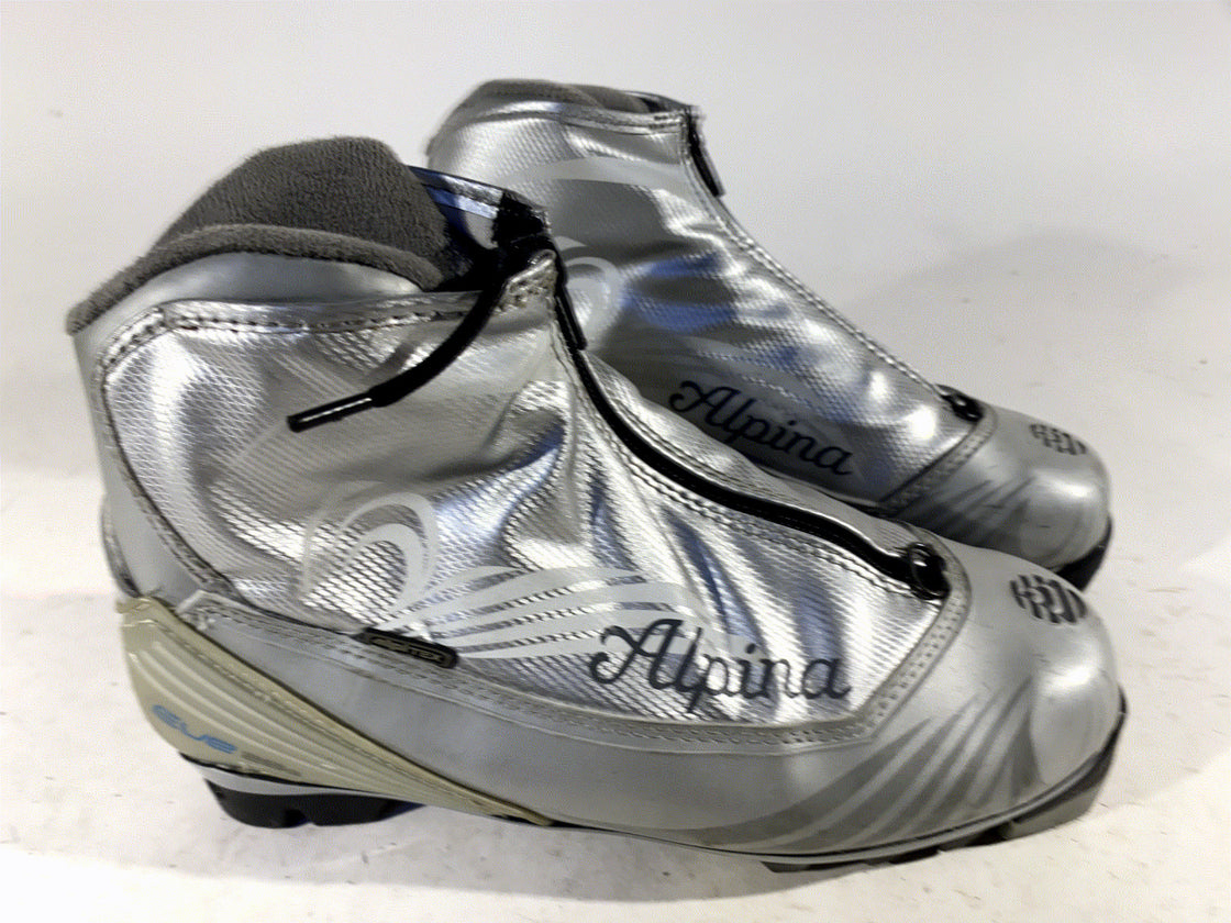 Alpina Eve28G Nordic Cross Country Ski Boots Size EU37 US5.5 for NNN 268