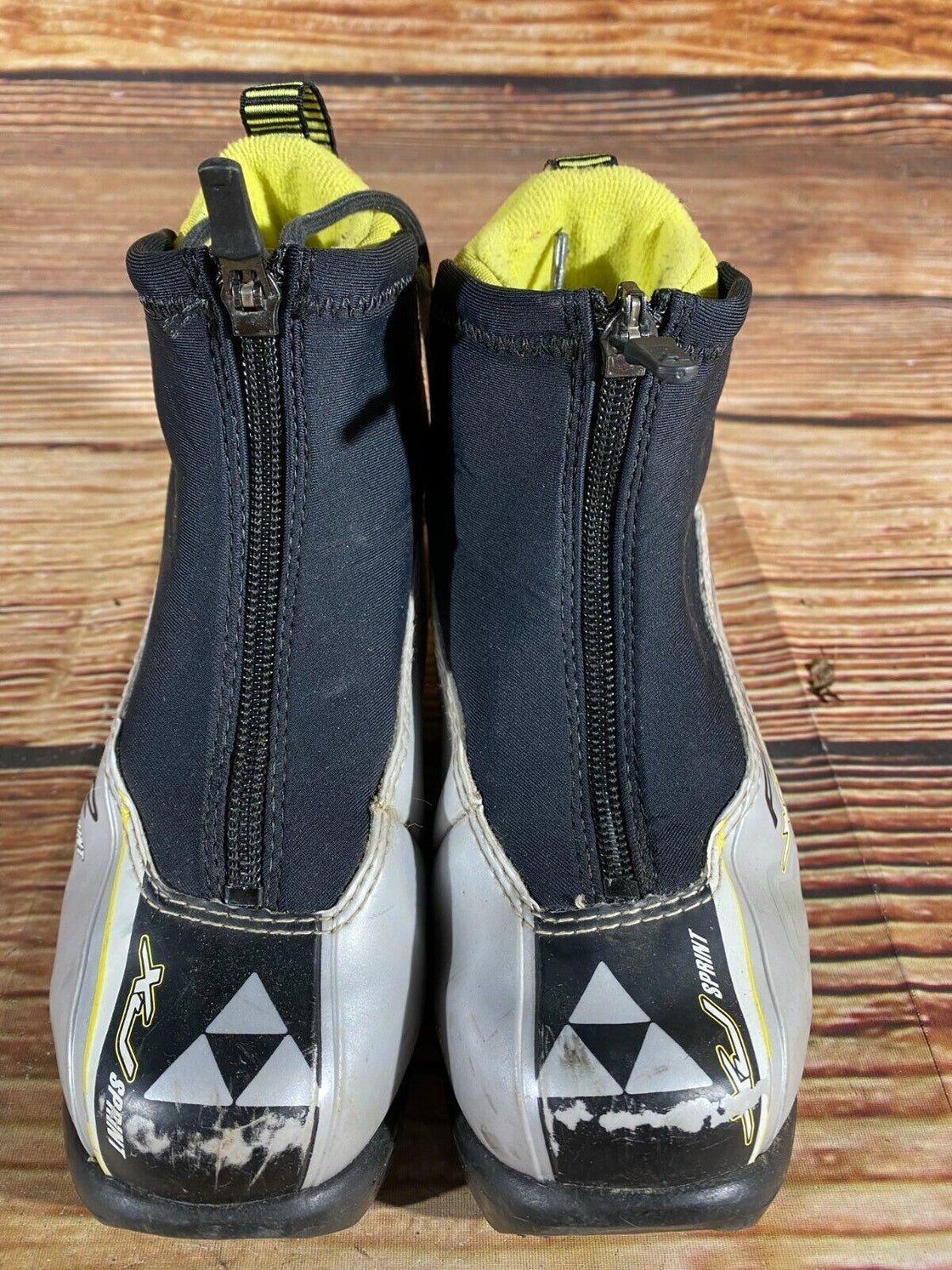 Fischer XJ Sprint Kids Nordic Cross Country Ski Boots Size EU31 NNN F-125