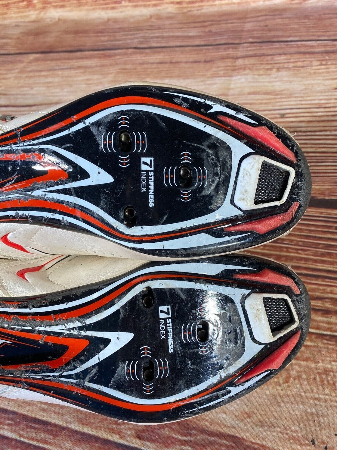 SCOTT Pro Carbon Road Cycling Shoes 3 Bolts Unisex Size EU42  US8.5 Mondo 272