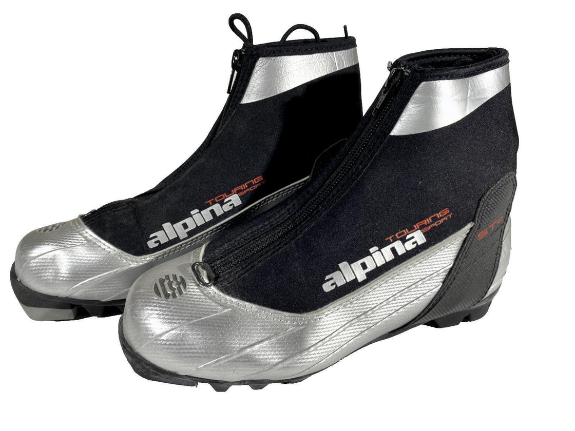 Alpina ST10L Nordic Cross Country Ski Boots Size EU37 US5.5 for NNN
