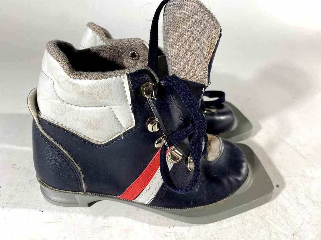 Kandahar Kids Retro Vintage Nordic Norm Ski Boots Size EU26 US9 NN 75mm