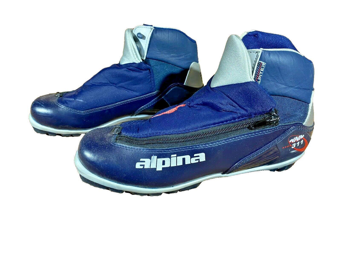 Alpina 311 Cross Country Ski Boots Combi Size EU43 US9.5 NNN