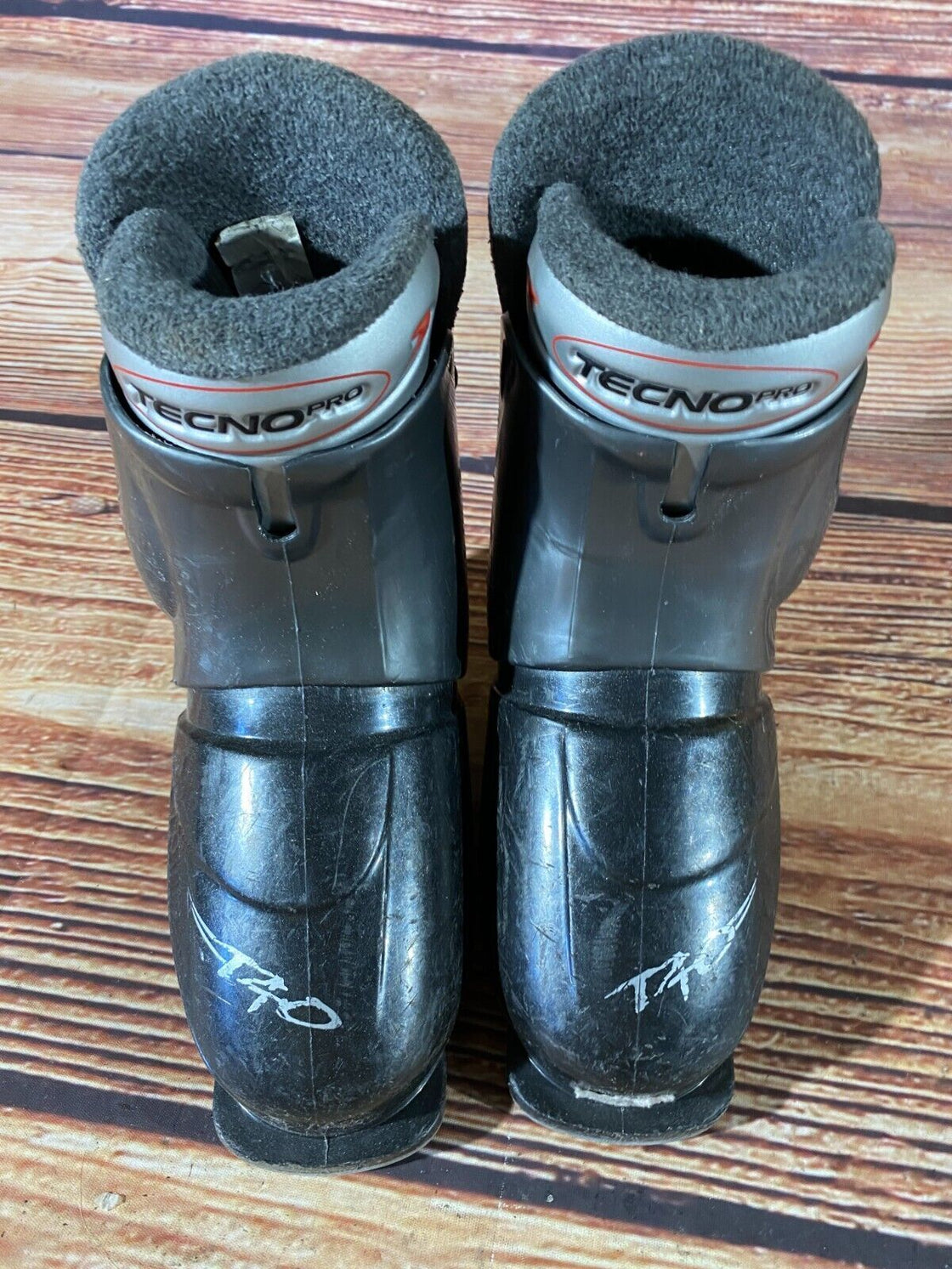 Tecno Alpine Ski Boots Kids / Youth Size Mondo 180 mm, Outer Sole 224 mm DH73