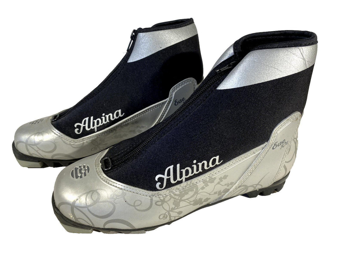 Alpina Eve 10T Touring Nordic Cross Country Ski Boots Size EU39 US7 NNN