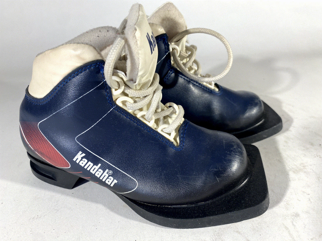 Kandahar Retro Vintage Nordic Norm Ski Boots Kid's Size EU29 US10.5 NN 75mm