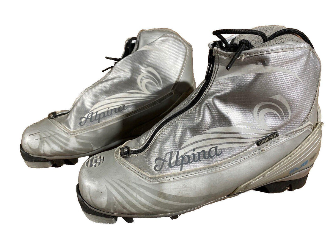 Alpina Eve28G Nordic Cross Country Ski Boots Size EU37 US5.5 for NNN 859