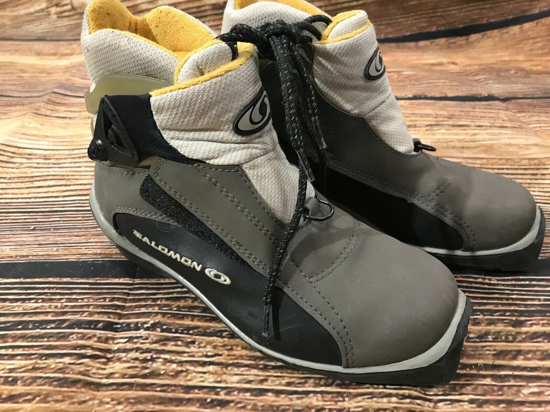 SALOMON Classic Cross Country Ski Boots Size EU37 US5.5 SNS Profil