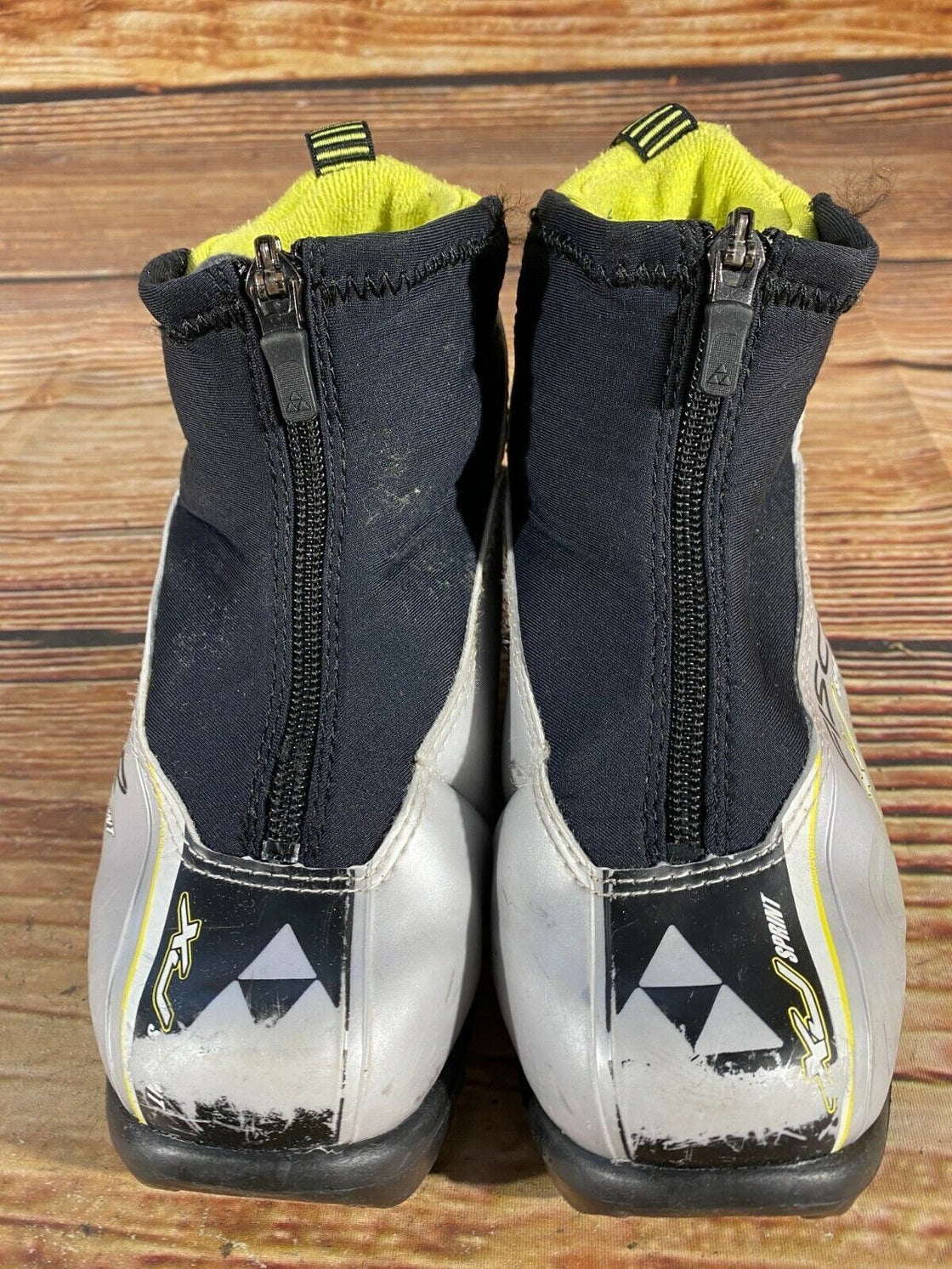 Fischer XJ Sprint Kids Nordic Cross Country Ski Boots Size EU32 US1.5 NNN F-49