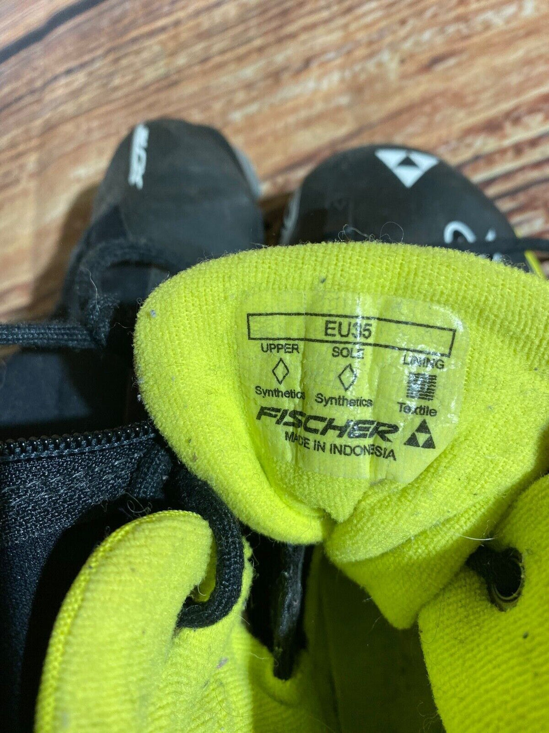 Fischer XJ Sprint Cross Country Ski Boots Size EU35 US3.5 for NNN