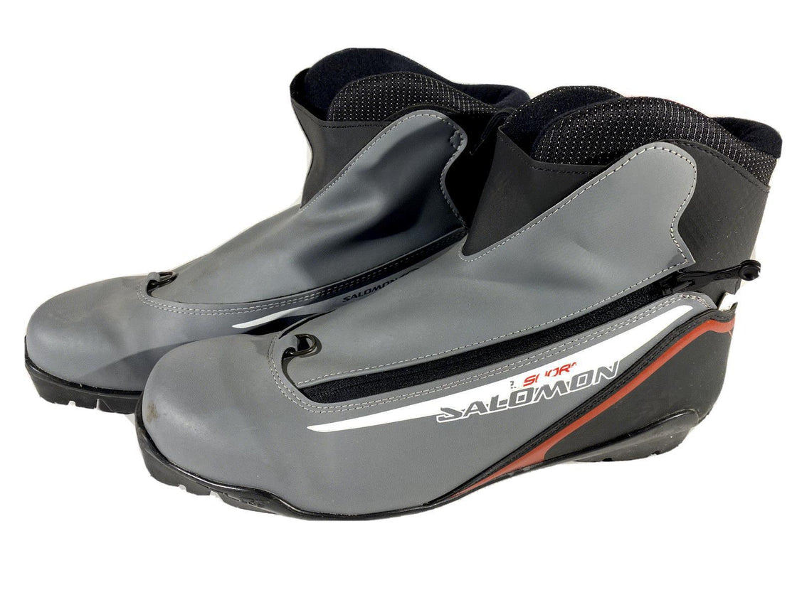 SALOMON R Sport Nordic Cross Country Ski Boots Size EU48 US13 SNS Pilot