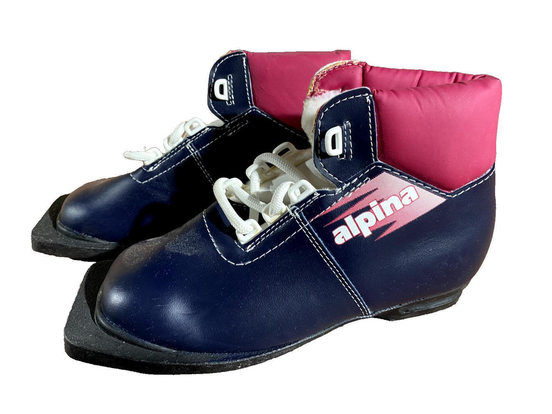 Alpina Junior Nordic Norm Cross Country Ski Boots SizeEU34 US3 NN 75mm