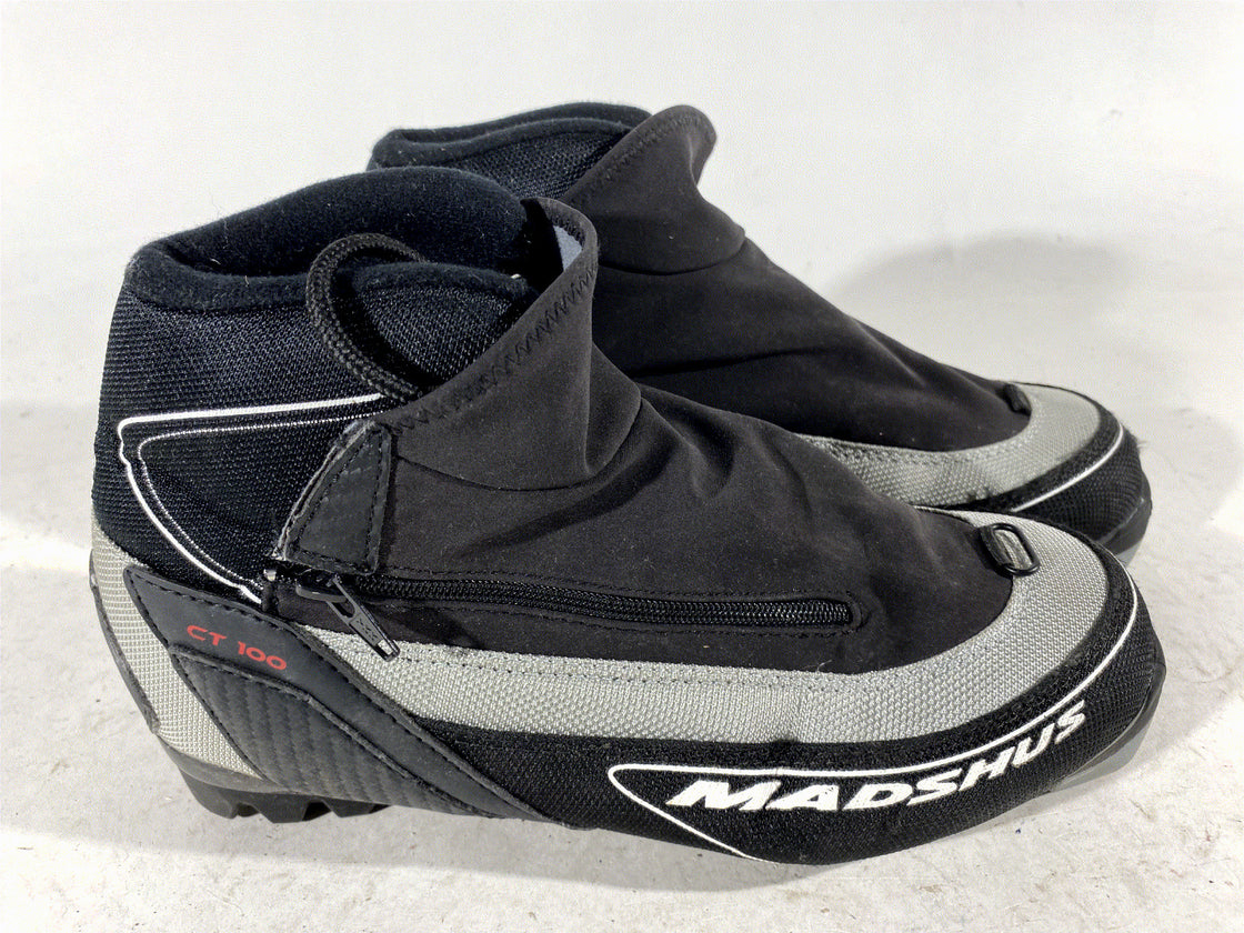 Madshus CT100 Nordic Cross Country Classic Ski Boots Size EU38 US6 for NNN 188