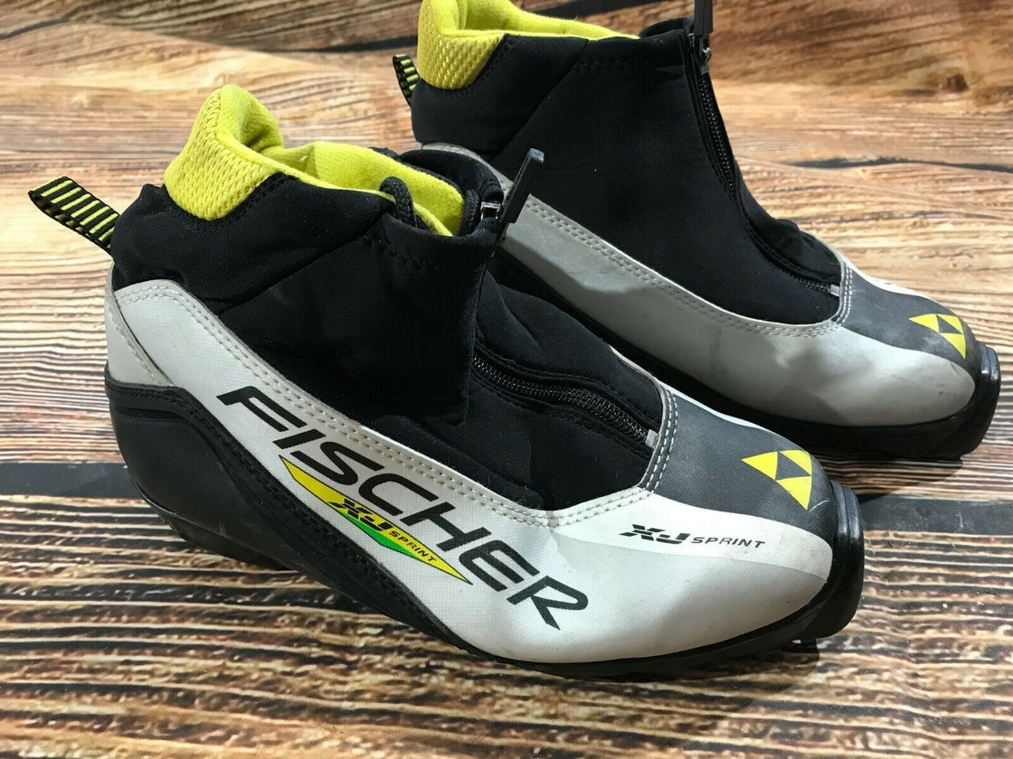 Fischer XJ Sprint Cross Country Ski Boots Size EU37 US5 SNS Profil