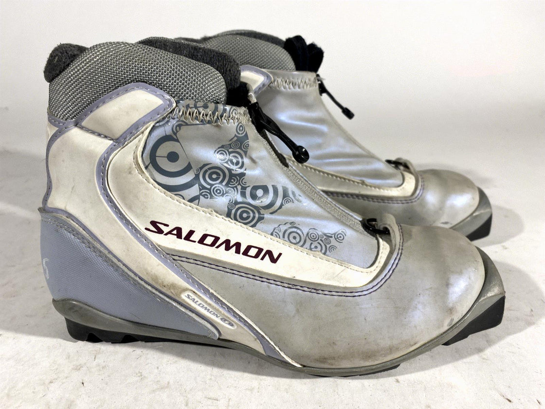 Salomon Nordic Cross Country Ski Boots Size EU36 US5 SNS Profil