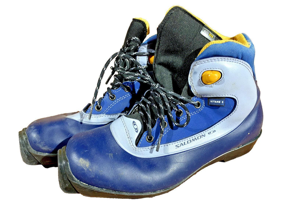 Salomon Vitane 3 Nordic Cross Country Ski Boots Size EU38 US6.5 SNS Profil
