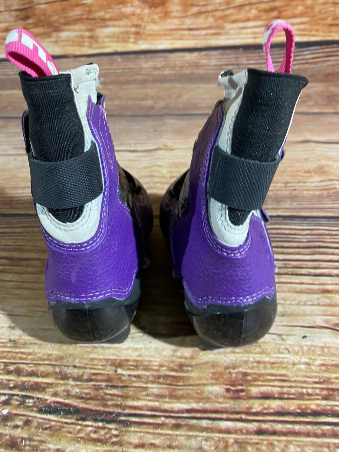 Alpina Frost Kids Nordic Cross Country Ski Boots Size EU26 US9 for NNN A-153
