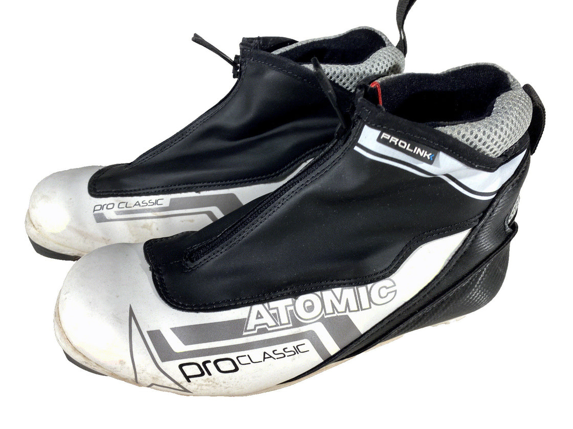 Atomic Pro Classic Nordic Cross Country Ski Boots Size EU38 US6.5 NNN Prolink