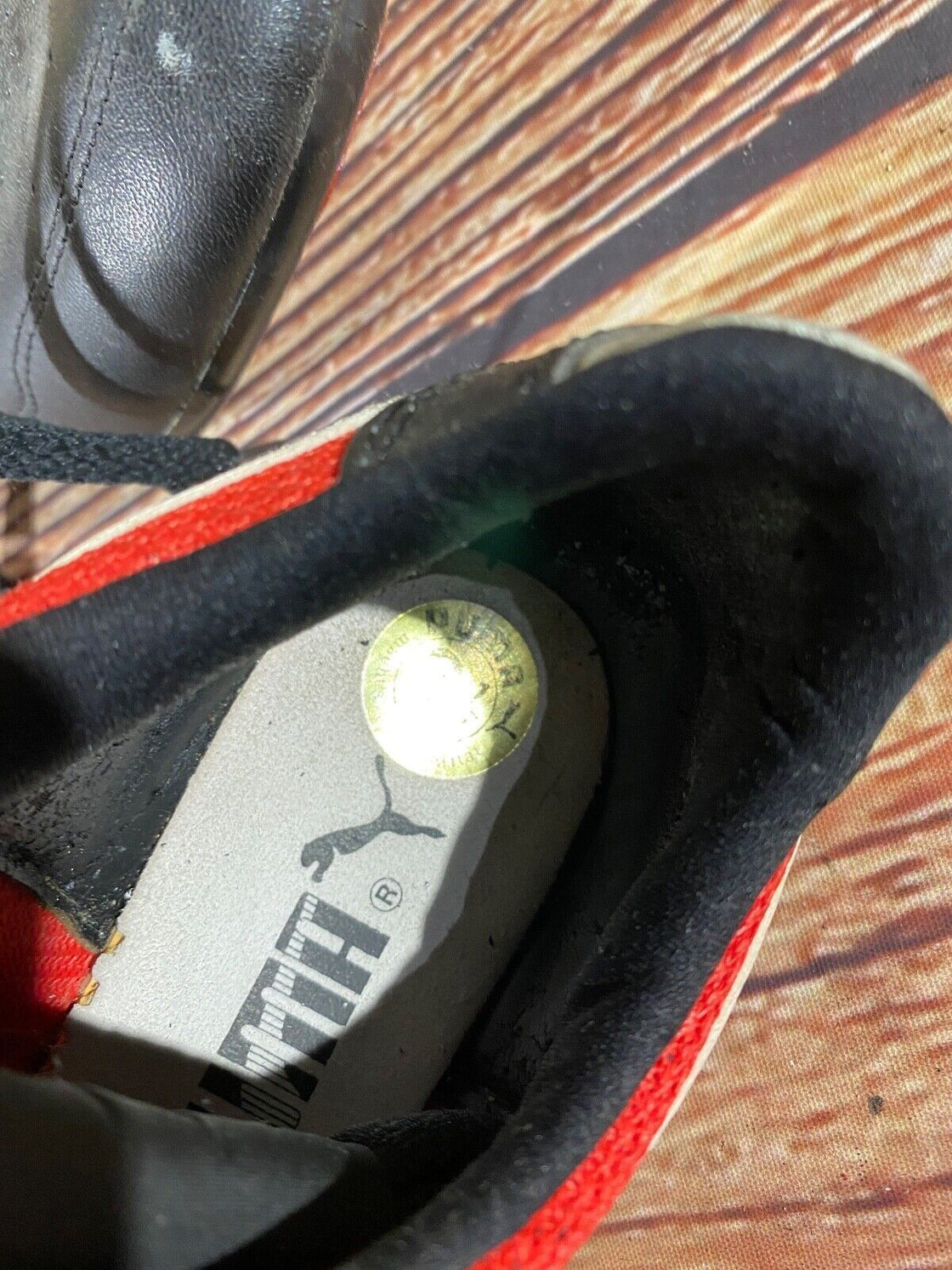 PUMA Vintage Road Cycling Shoes Biking Boots Size EU42 US8.5 Mondo 265