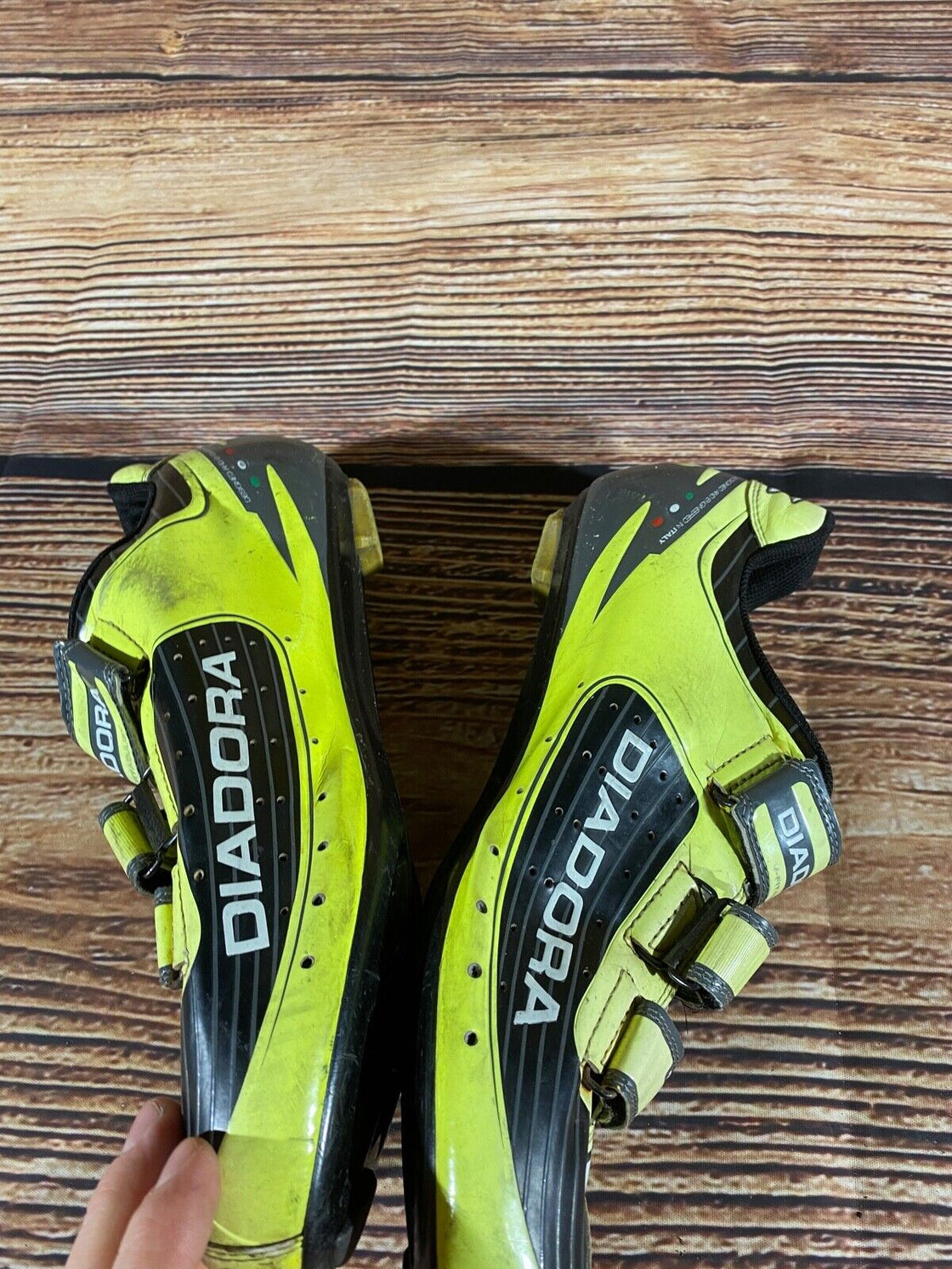 DIADORA Trivex Road Cycling Shoes Biking Boots Shoes Size EU44, US10, Mondo 278
