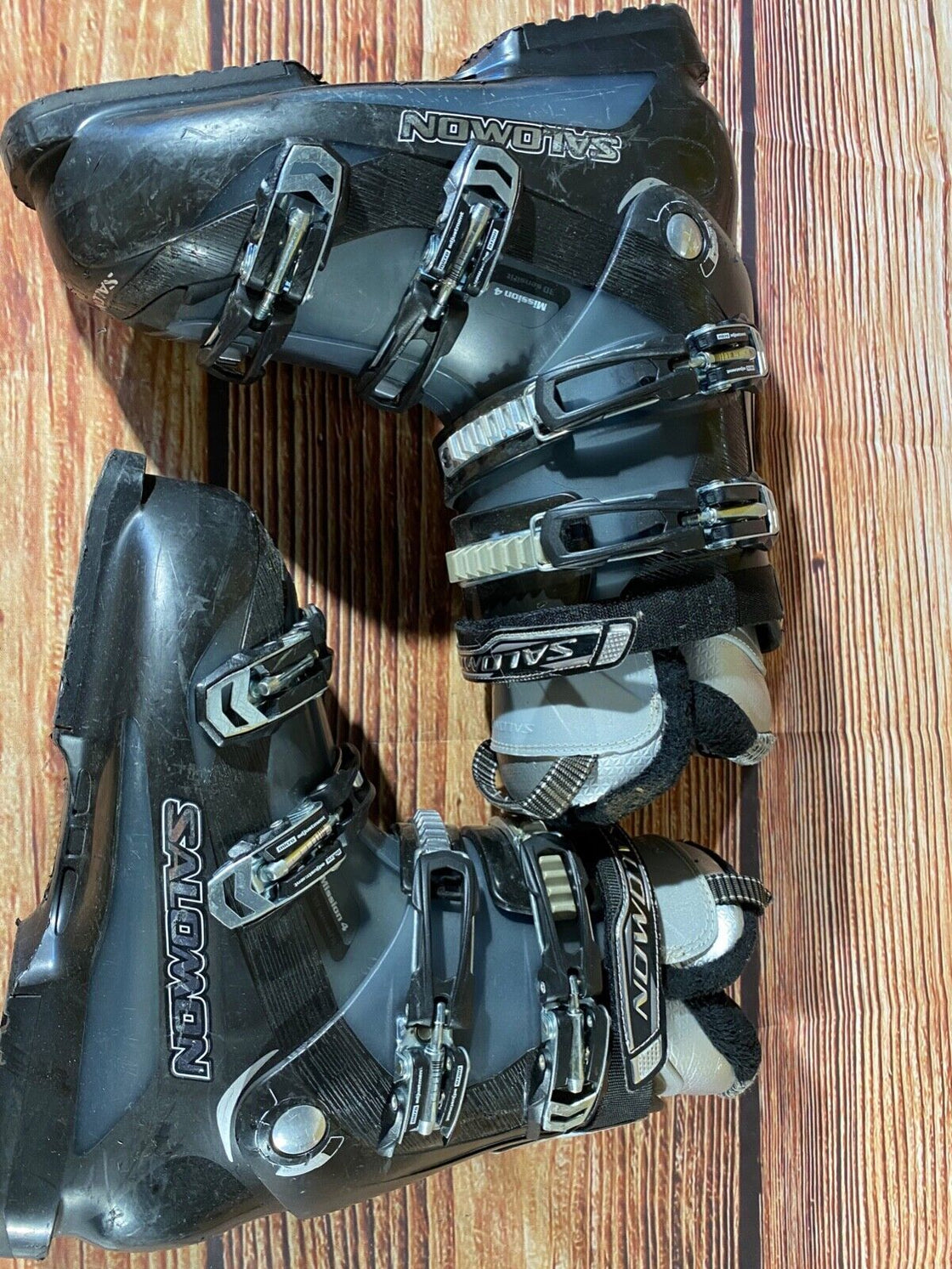 SALOMON Alpine Ski Boots Downhill Size Mondo 278 mm, Outer Sole 328 mm DH143