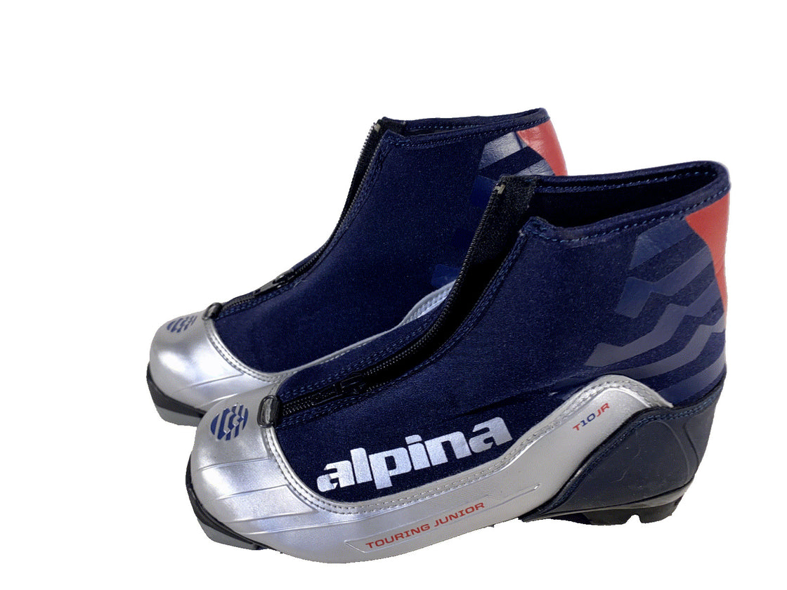 Alpina T10 jr Nordic Cross Country Classic Ski Boots Size EU36 US4.5 NNN 500