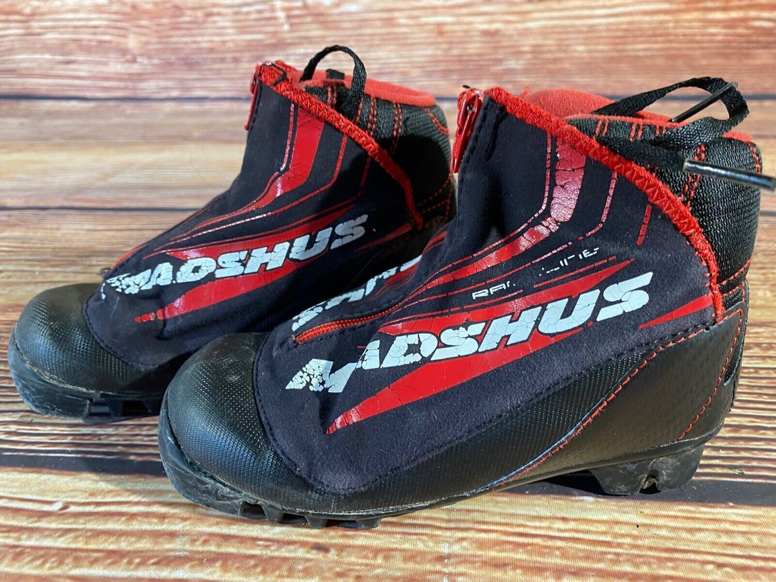 Madshus Race Line Kids Nordic Cross Country Ski Boots Size EU29 US11 NNN M297