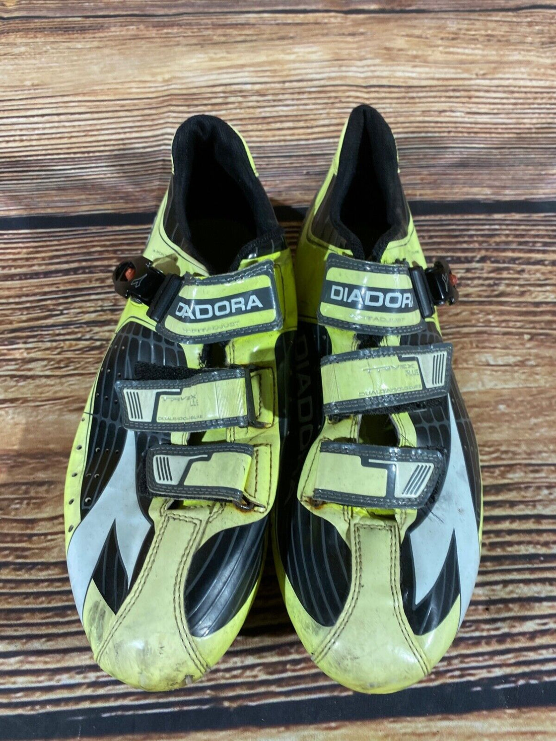 DIADORA Trivex Road Cycling Shoes Biking Boots Shoes Size EU44, US10, Mondo 278