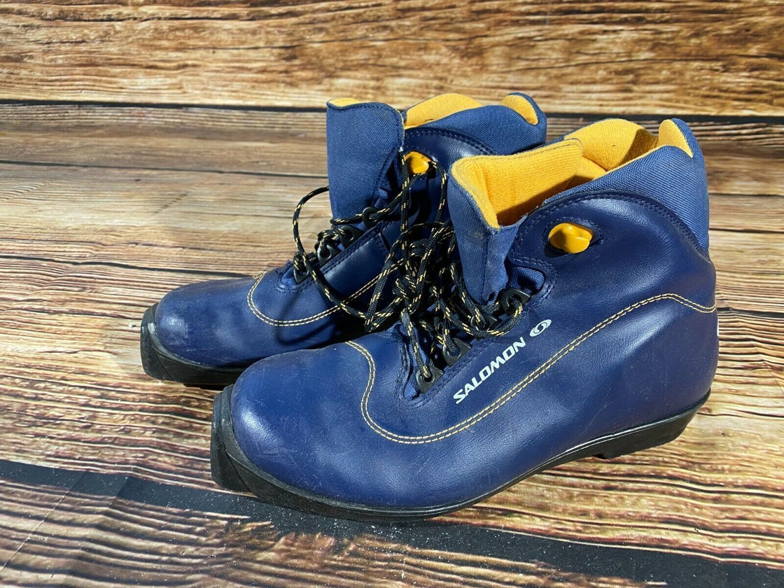 SALOMON Nordic Cross Country Ski Boots Size EU40 US7 SNS profil