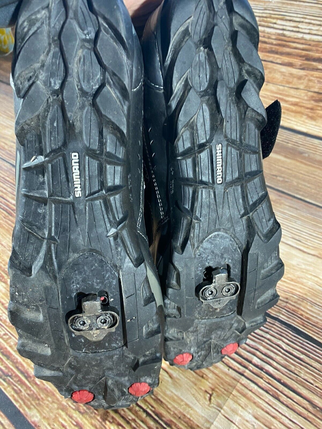 SHIMANO M064 Cycling MTB Shoes Mountain Biking Boots Size EU 47 with SPD Cleats