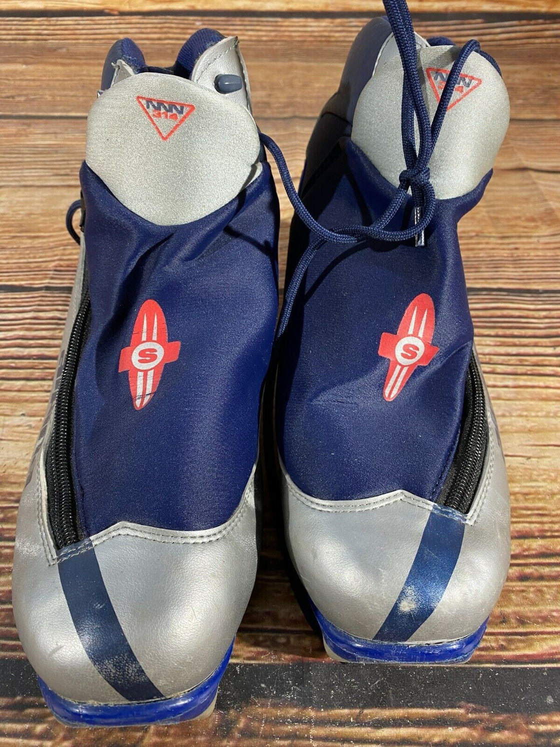 Alpina 314 Nordic Cross Country Ski Boots Size EU45 US11.5 NNN bindings