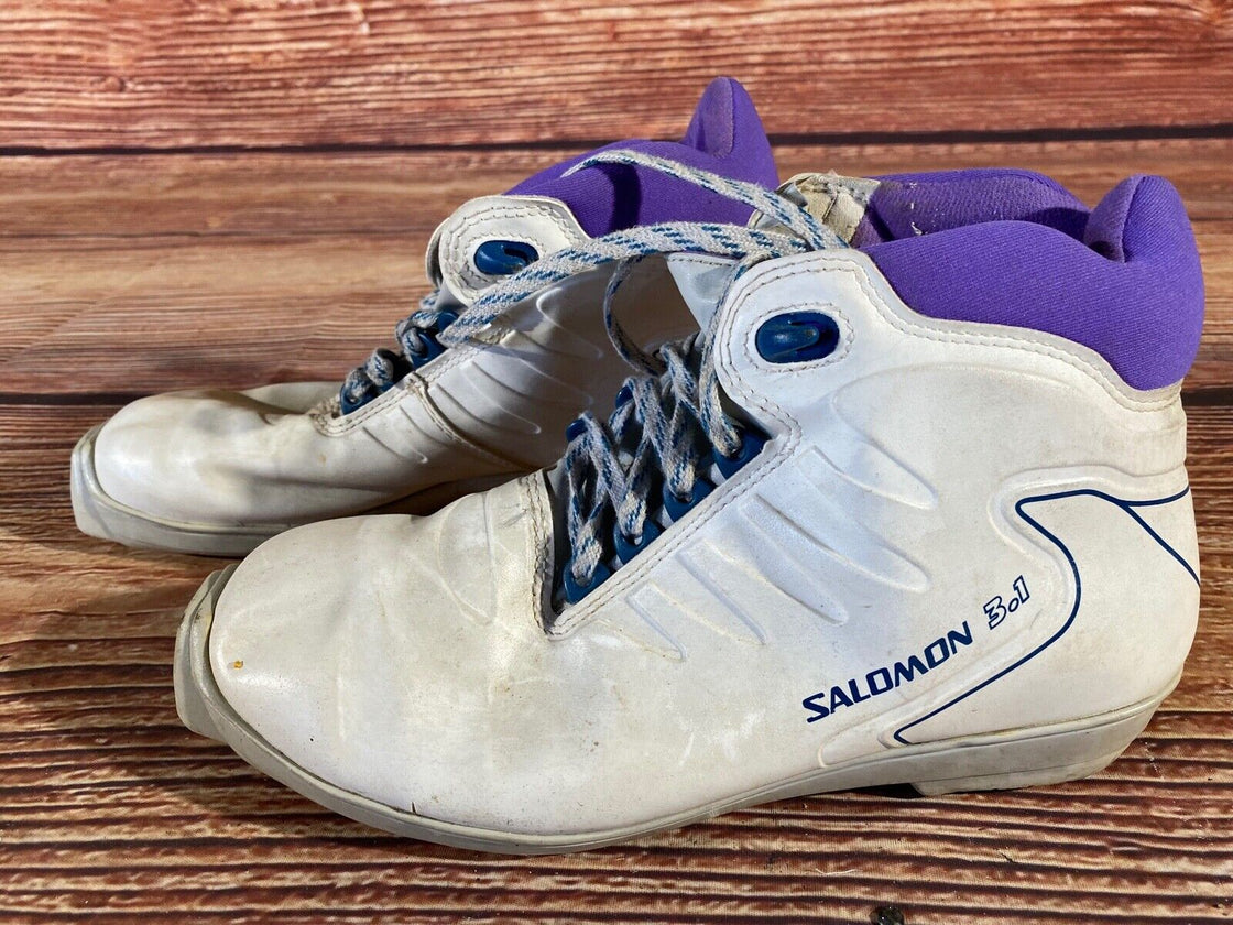Salomon 3.1 Nordic Cross Country Ski Boots Size EU42 US9 SNS Profil