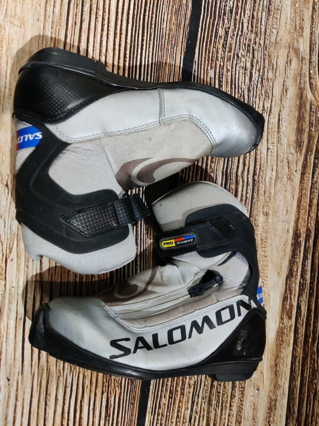 SALOMON Pro Team Skate Combi Cross Country Ski Boots Size EU38 US5.5 SNS Profil