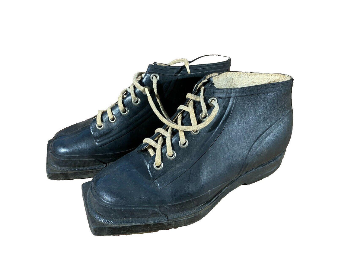 VIKING Vintage Cross Country Ski Boots for Kandahar Old Cable Binding EU41 US7.5