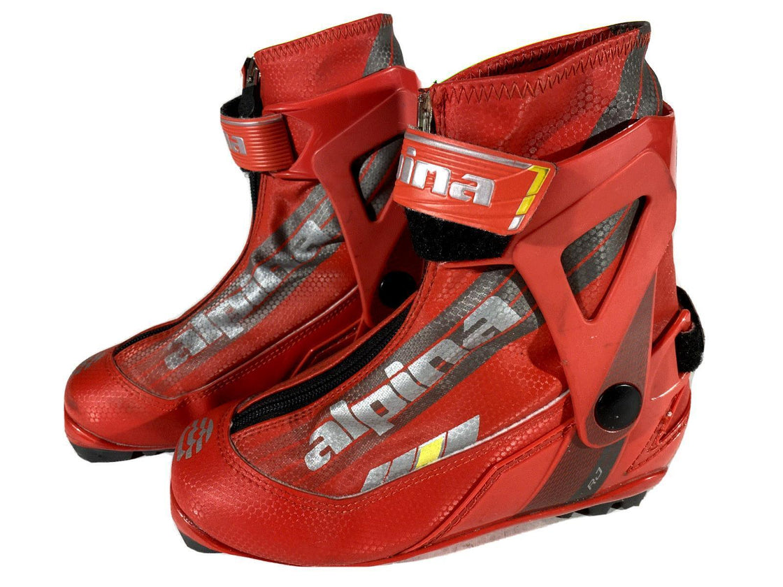 Alpina RJ Nordic Cross Country Ski Boots Size EU35 US4.5 for NNN
