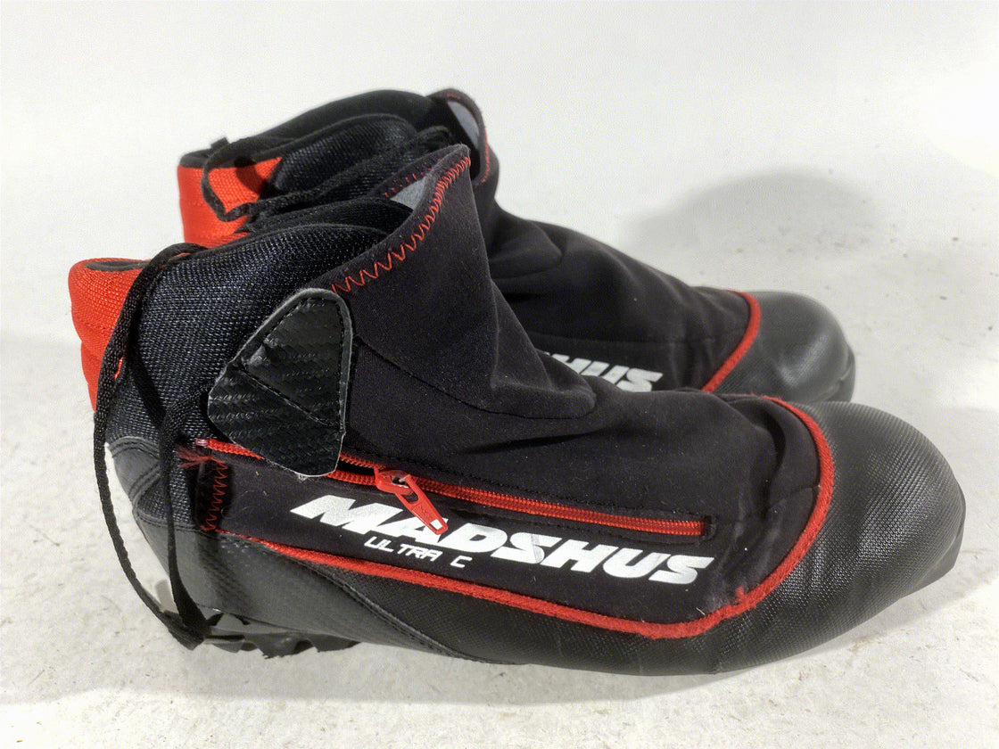 Madshus Ultra C Nordic Cross Country Ski Boots Size EU44 US10 for NNN 458