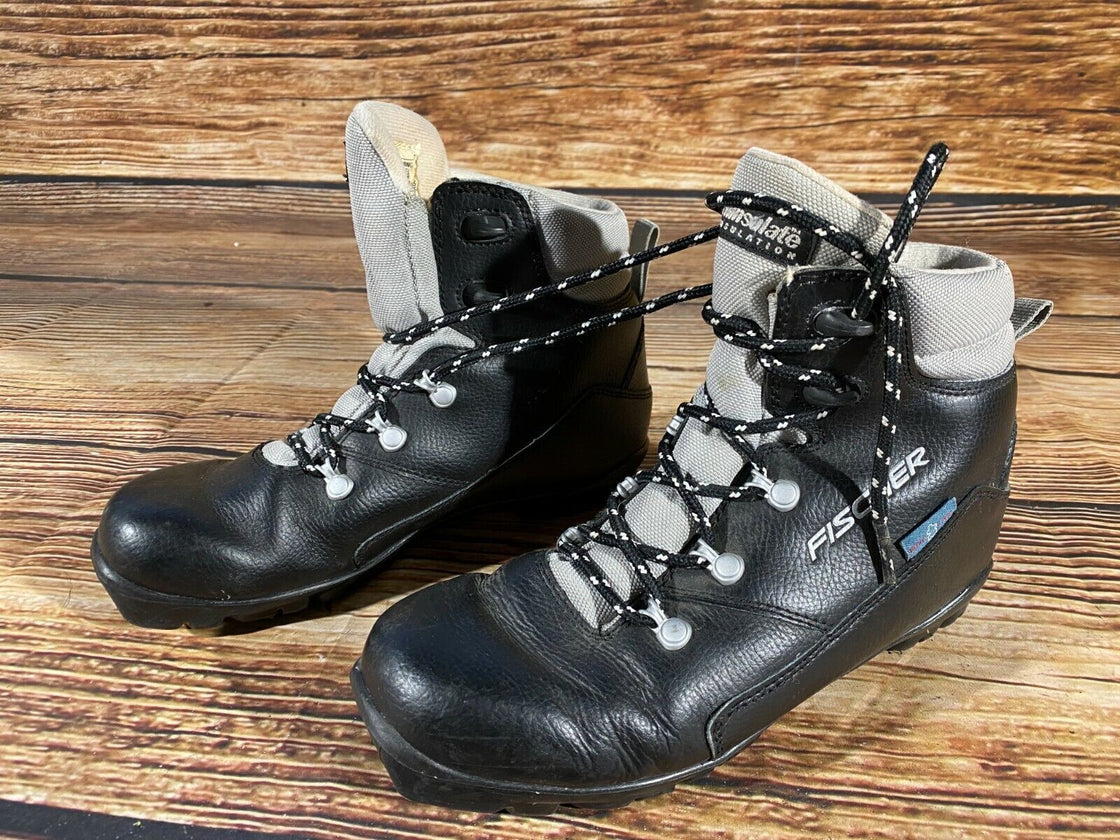 Fischer Nordic Cross Country Ski Boots Size EU41 US8 NNN bindings