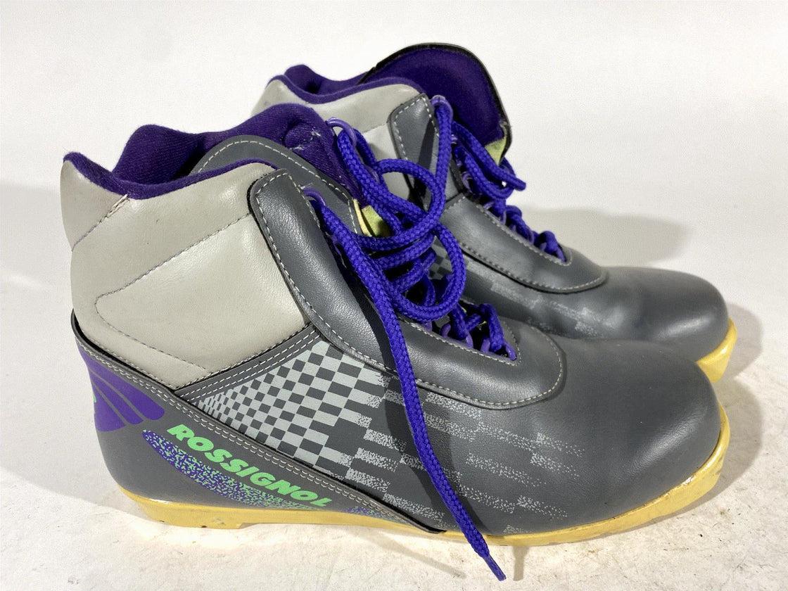 Rossignol Vintage Classic Nordic Cross Country Ski Boots Size EU41 US8 NNN