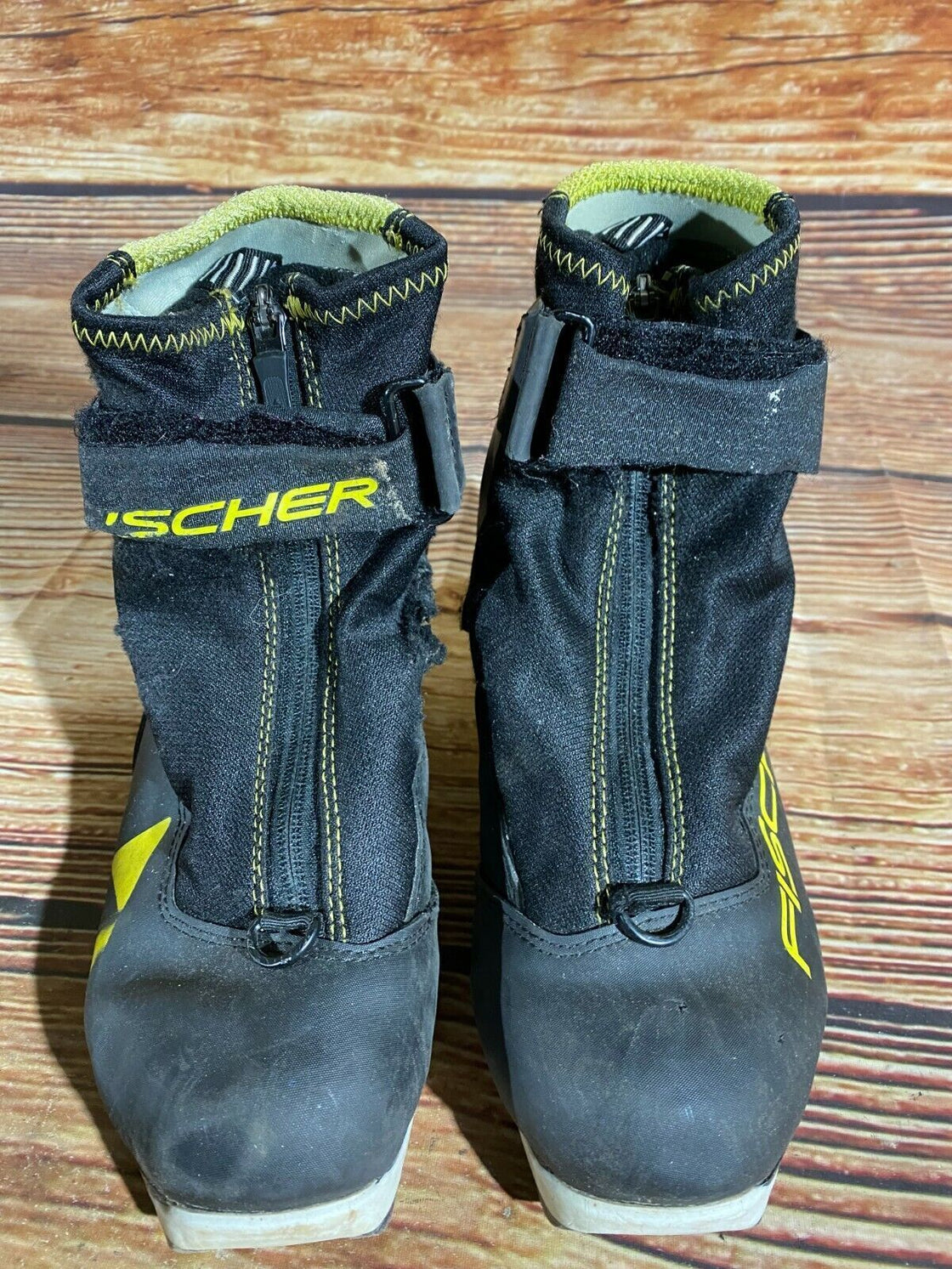 Fischer JR Combi Nordic Cross Country Ski Boots Size EU37 US5 for NNN