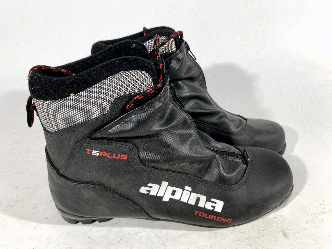 Alpina T5 Plus Nordic Cross Country Classic Ski Boots Size EU41 US8 for NNN 104