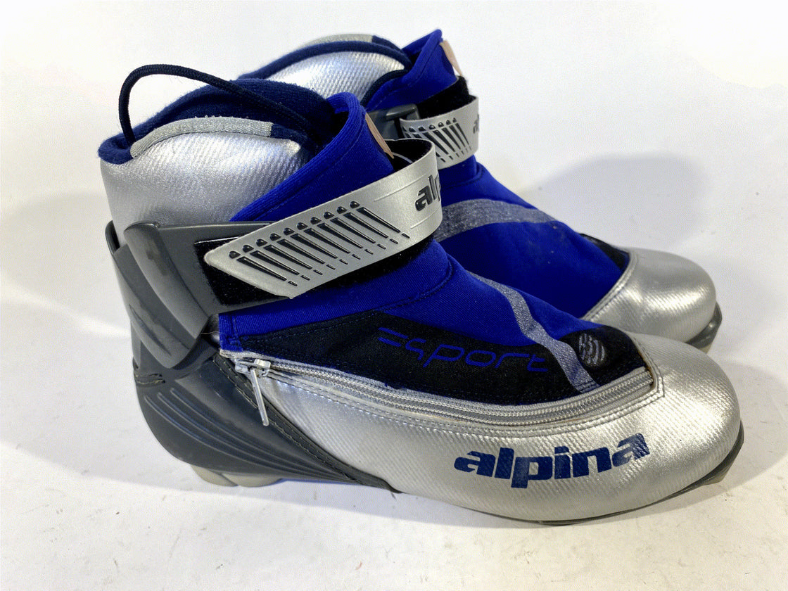 Alpina SP25 Nordic Cross Country Ski Boots Size EU42 US9 NNN bindings (36)
