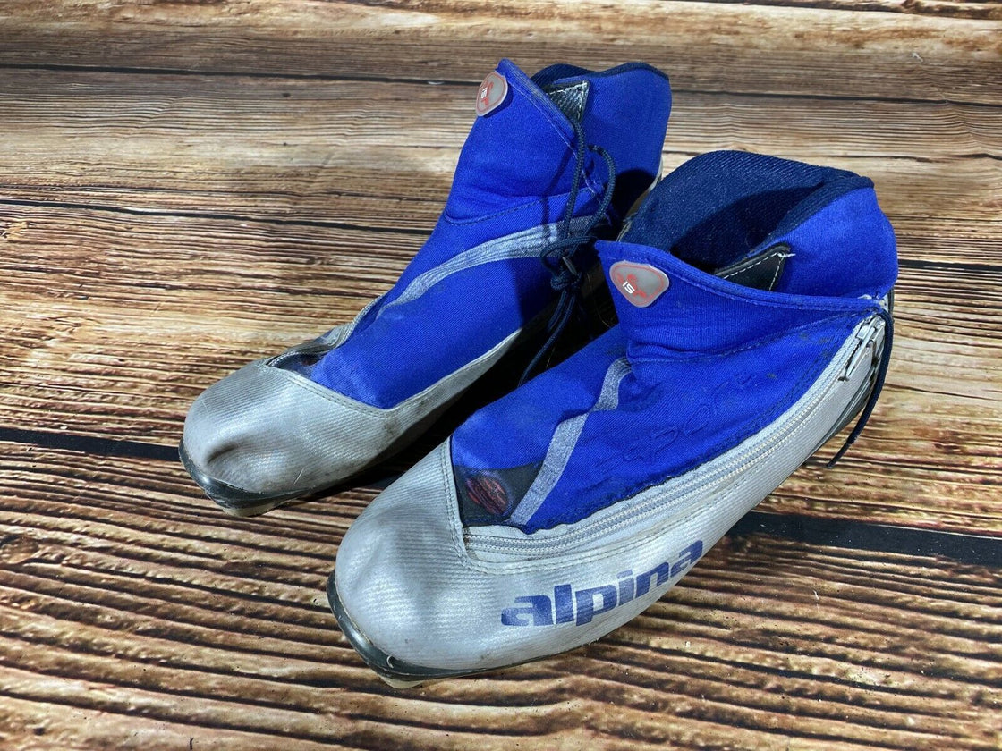 Alpina Sport Combi Nordic Cross Country Ski Boots Size EU42 US9 NNN