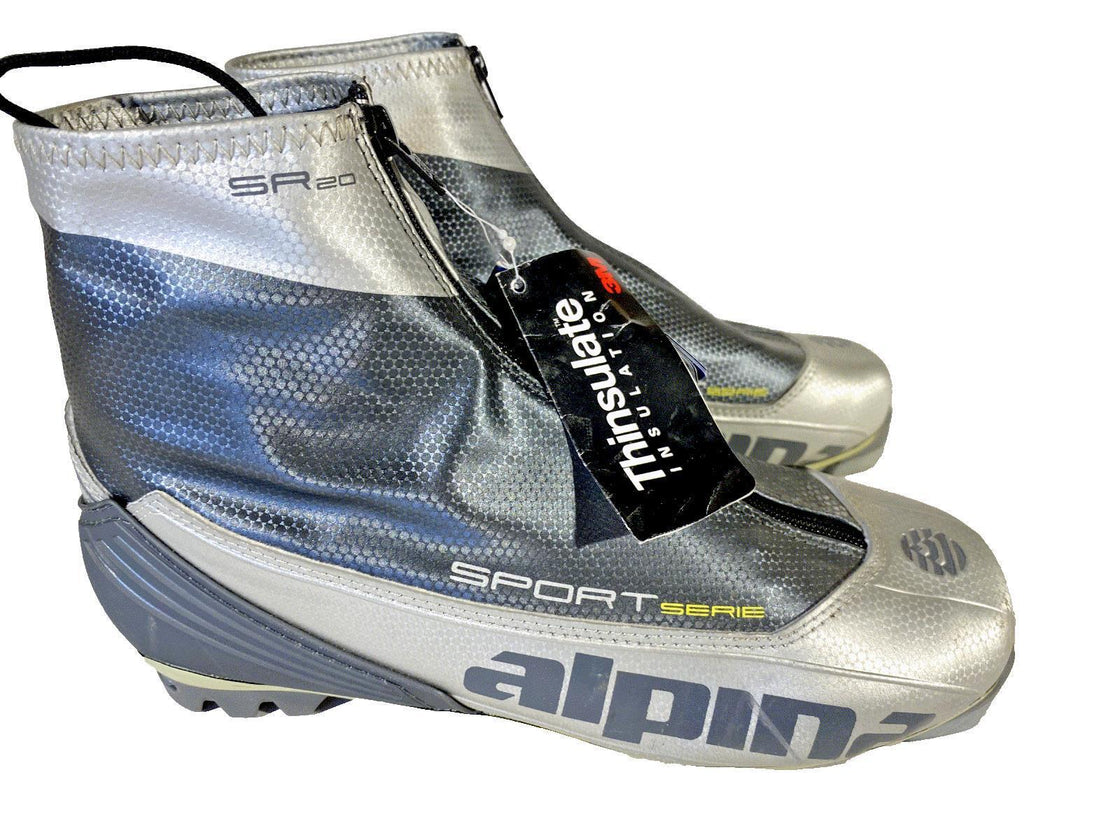 Alpina SR20 Classic Nordic Cross Country Ski Boots Size EU43 US9.5 for NNN