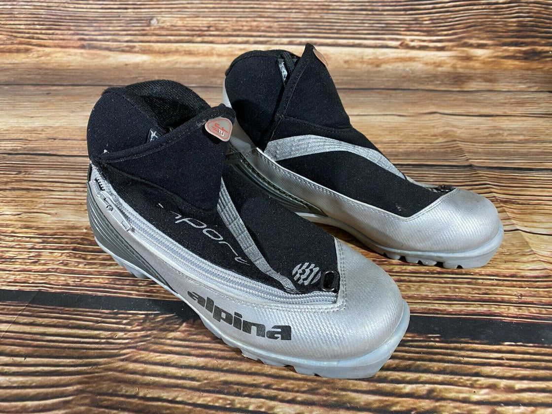 Alpina ST11 JR Cross Country Ski Boots Classic Size EU36 US4.5 NNN Rottefella