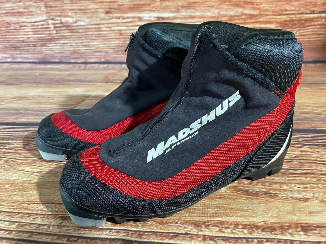 Madshus Super Race Kids Nordic Cross Country Ski Boots Size EU35 US3 NNN M293