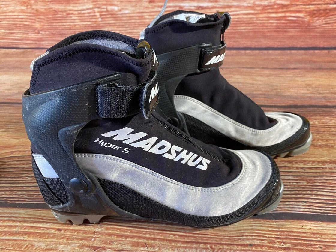 Madshus Hyper S Nordic Cross Country Ski Boots Size EU40 US7 for NNN
