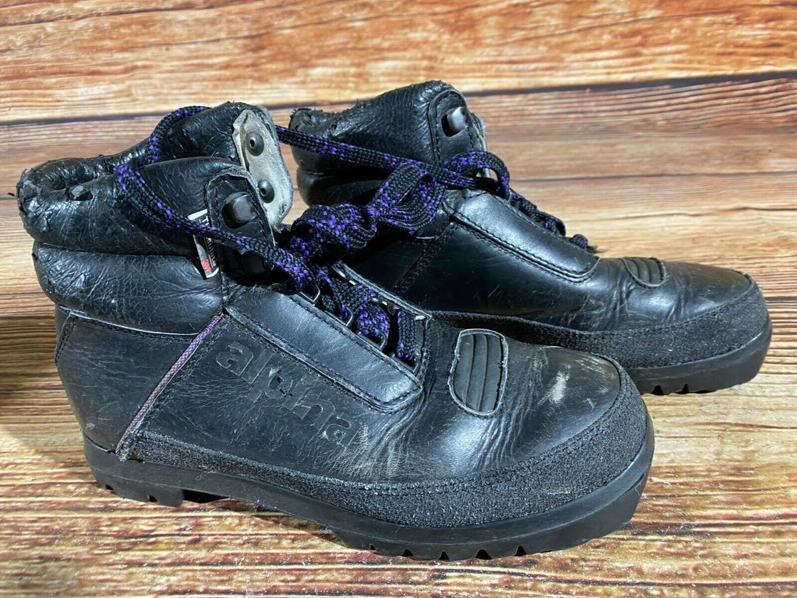 Alpina Back Country Nordic Cross Country Ski Boots Size EU38 US6 NNN-BC