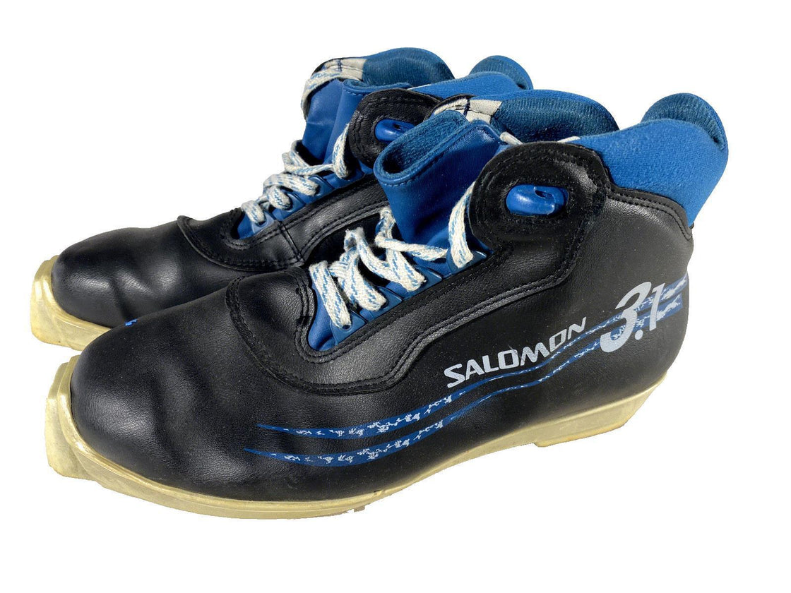 Salomon Touring Nordic Cross Country Ski Boots Size EU42 US8.5 SNS Profil