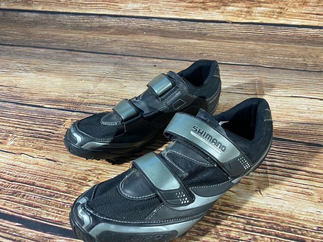 SHIMANO M064 Cycling MTB Shoes Mountain Biking Boots Size EU 47 with SPD Cleats