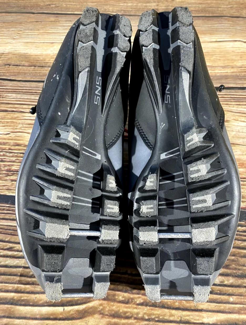 SALOMON Active 8 Classic Nordic Cross Country Ski Boots Size EU40 US7 SNS Pilot